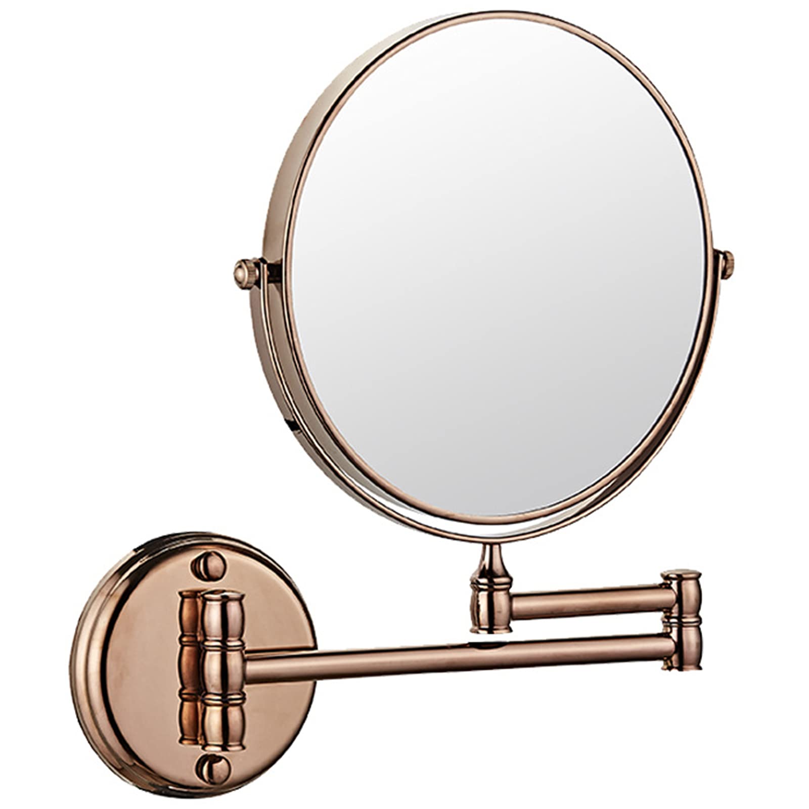 Miroir de maquillage pivotant 360° AMUCK double face avec bras extensible