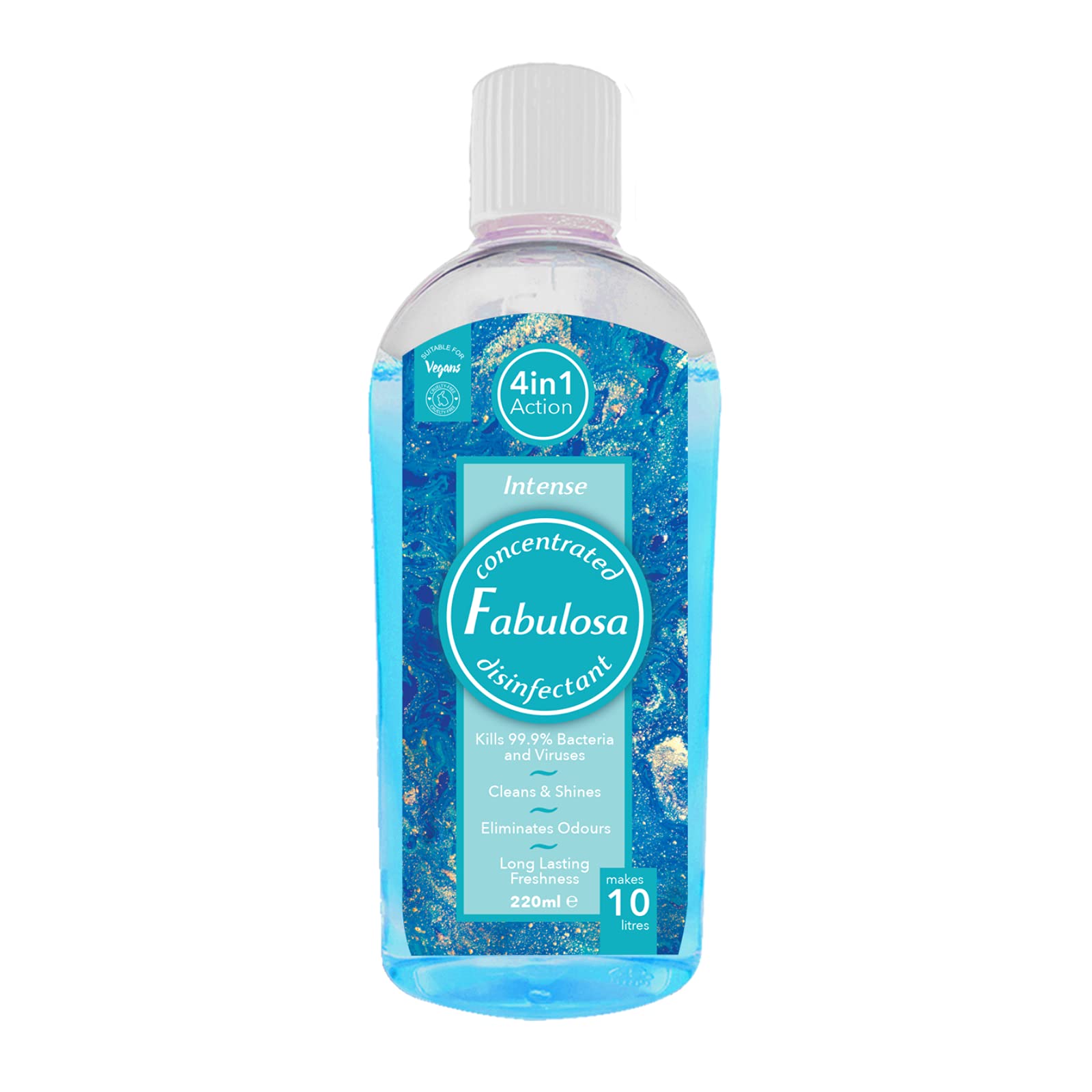 Fab Fabulosa Multi-Purpose Concentrated Antibacterial Disinfectant Intense 220Ml