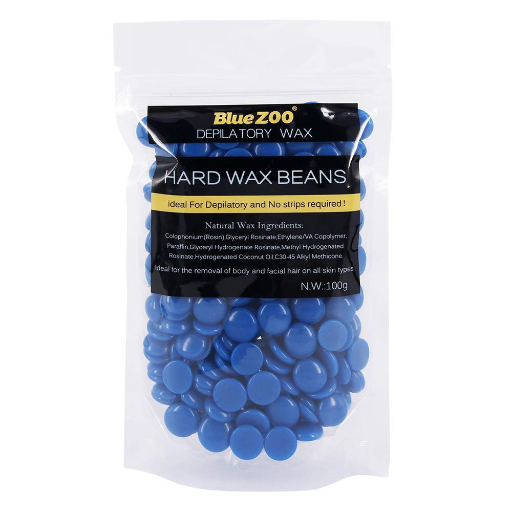 BlueZOODepilatory Hard Wax Beans - 100 Gms - Chamomile