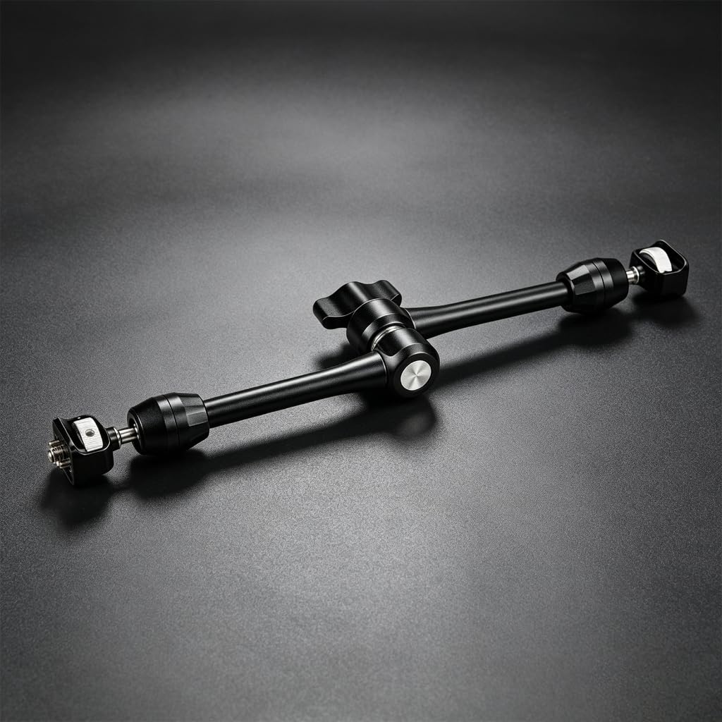 Soporte de metal para cámara para filmación de vehículos de ciclismo y uso en escritorio
