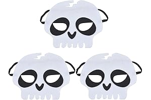 Halloween Costume Mask for Kids - Glow in the Dark Skeleton Mask