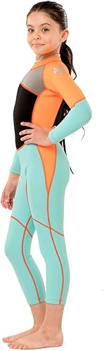 Miniatura 4 de Traje de neopreno para niños de 0.098 pulgadas (0.098 in) de neopreno UPF 50+  Cumple con los requisitos de seguridad de la CPSC