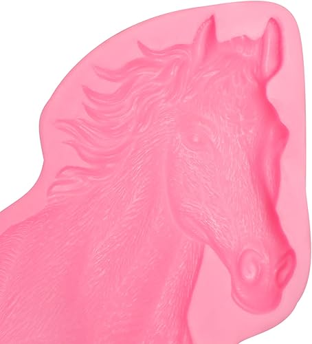 Miniatura 8 de Moldes de silicona para fondant de herradura y caballo, hacha de espada, molde para hornear chocolate para decoración de pasteles, decoración de