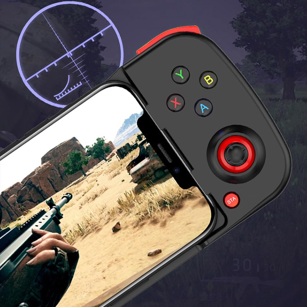 POFET Controller del Telefono Controller di Gioco Mobile per Android iOS Joystick ausiliario per Giochi mobili
