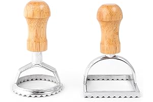 Fox Run Square and Round Ravioli Cutter Stamps