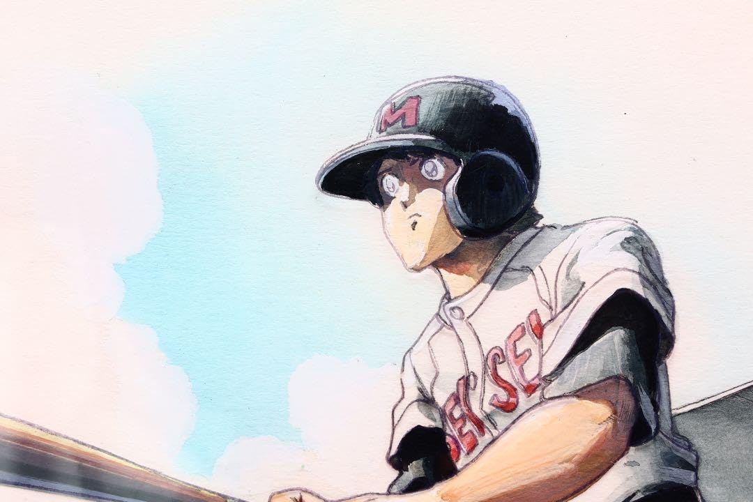 Amazon.co.jp: MIX 野球アニメ 立花投馬 色絵 立花走一郎 野球漫画 