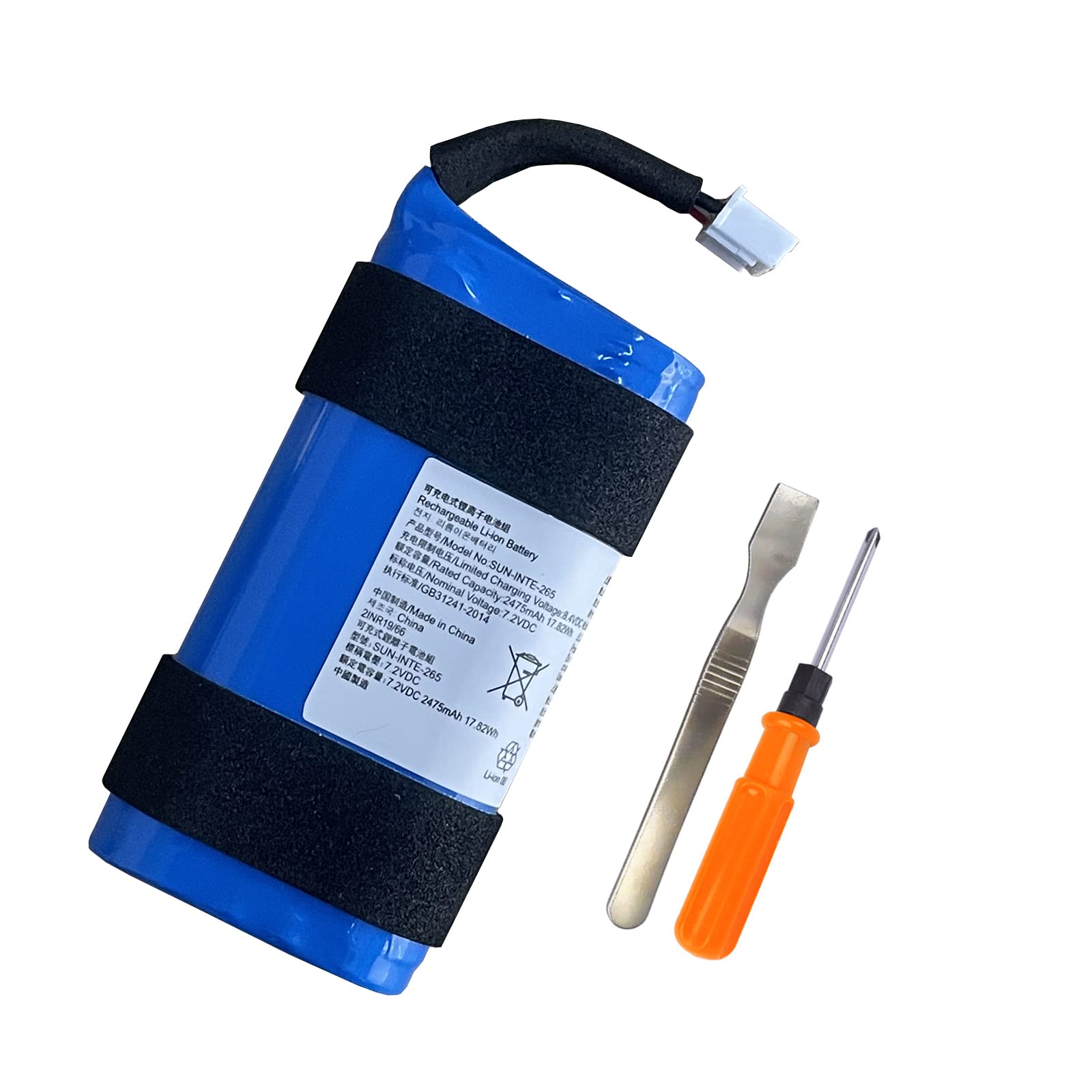 Wrumireplacement Battery For Jbl Partybox On The Go Speaker Sun - Main Image