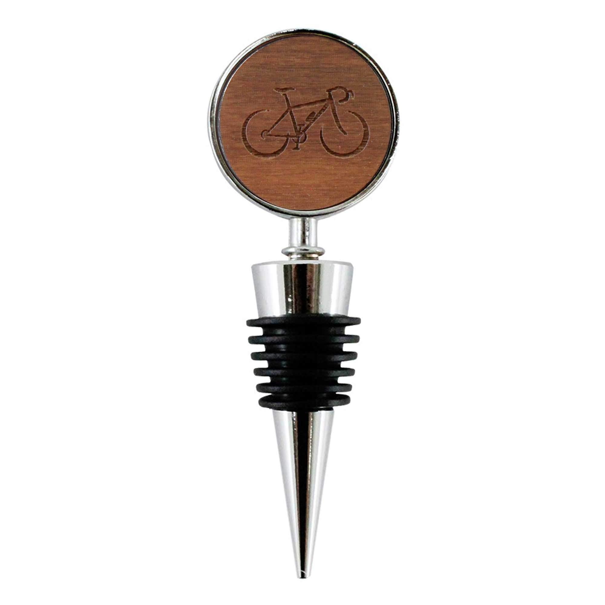 Jorvik WoodBicycle Design Wine Bottle Stopper