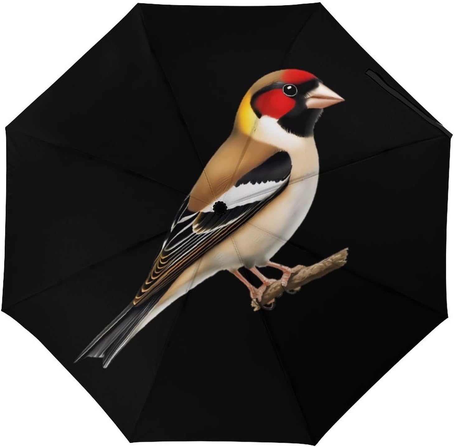 Goldfinch Compact Umbrella 3 Folding Windproof Automatic Umbrellas Portable Travel Accessories