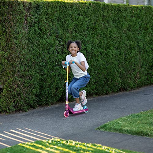 Image of Jetson Character Kids Kick Scooter, LED Lights on Stem & Light-Up Wheels, Lightweight Frame, Height-Adjustable Handlebar, Lean-to-Steer System, Easy-Fold Mechanism