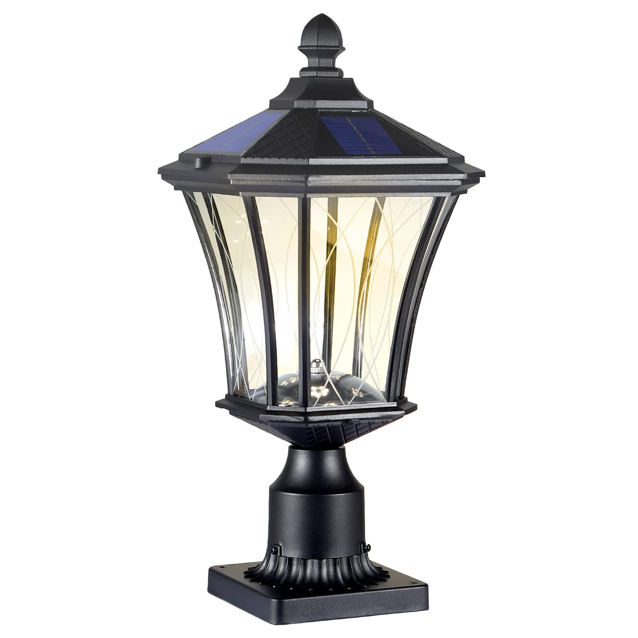 SCNYCUL Solar Post Light