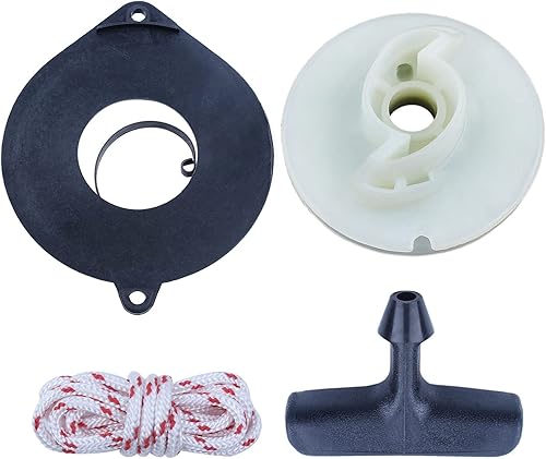 Miniatura 4 de Para Husqvarna 435 para motosierra, kit de polea de arranque, 540057502, 540 05 75 02, 504597101, 504 59 71-01, 579427901, 579 42 79 01