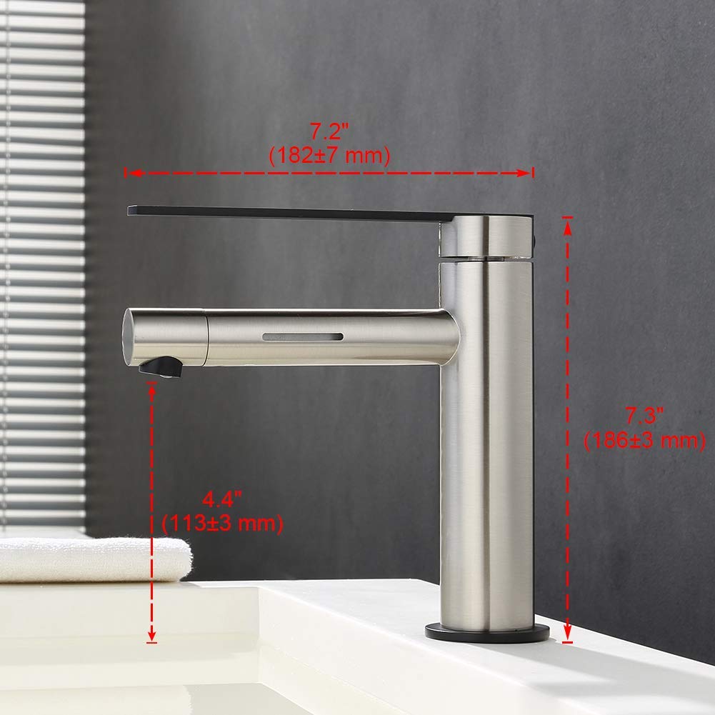 Grifema G11002A Dotknij umywalki LED, szary, 3/9 cala