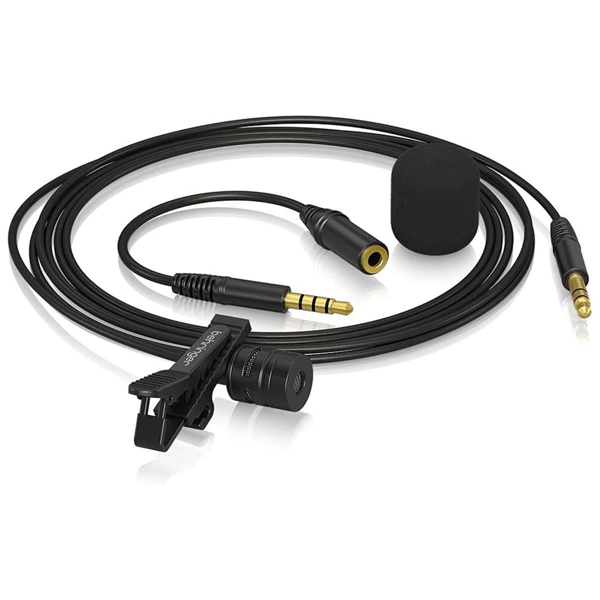 Behringer BC LAV GO Microphone-Cravate Électrostatique de Qualité Professionnelle