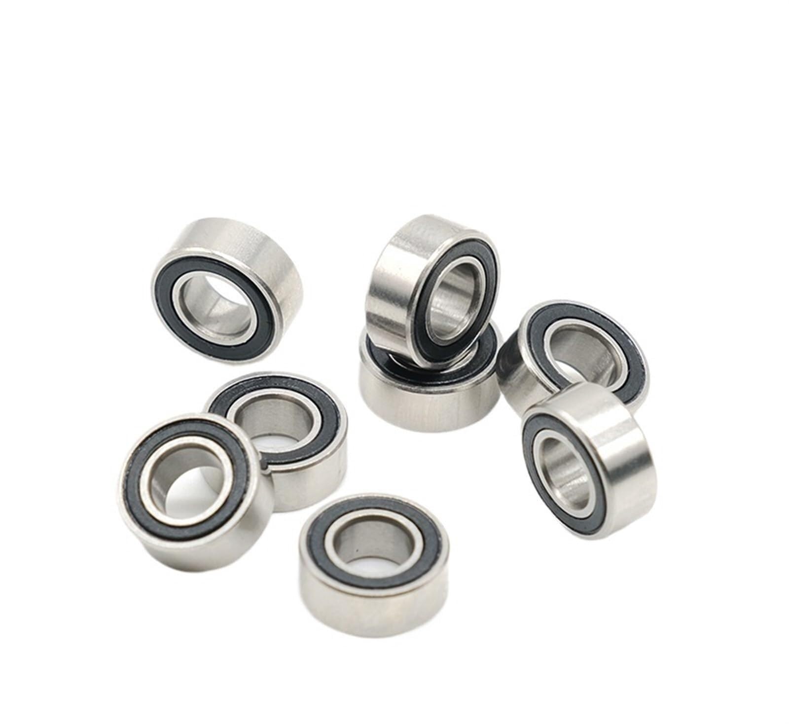 Aspectos, Bimetal Seal Shield Micro rodamiento rígido de bolas 10 Uds SMR117-2RS 7x11x3mm ABEC-7 rodamientos de bolas de acero inoxidable en miniatura rodamiento sellado