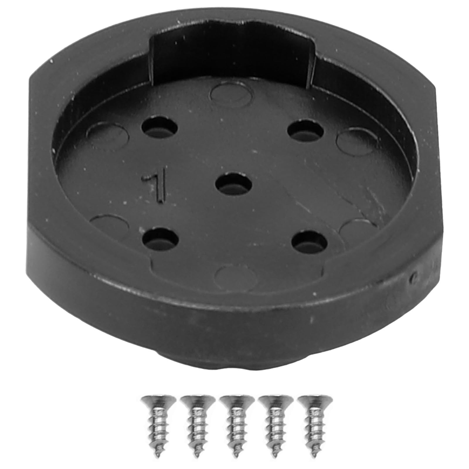 Pieza de reparación de montaje de repuesto para computadora para Garmin y Bryton, de nailon, para bicicleta, ciclismo, GPS, componente de fijación, color negro