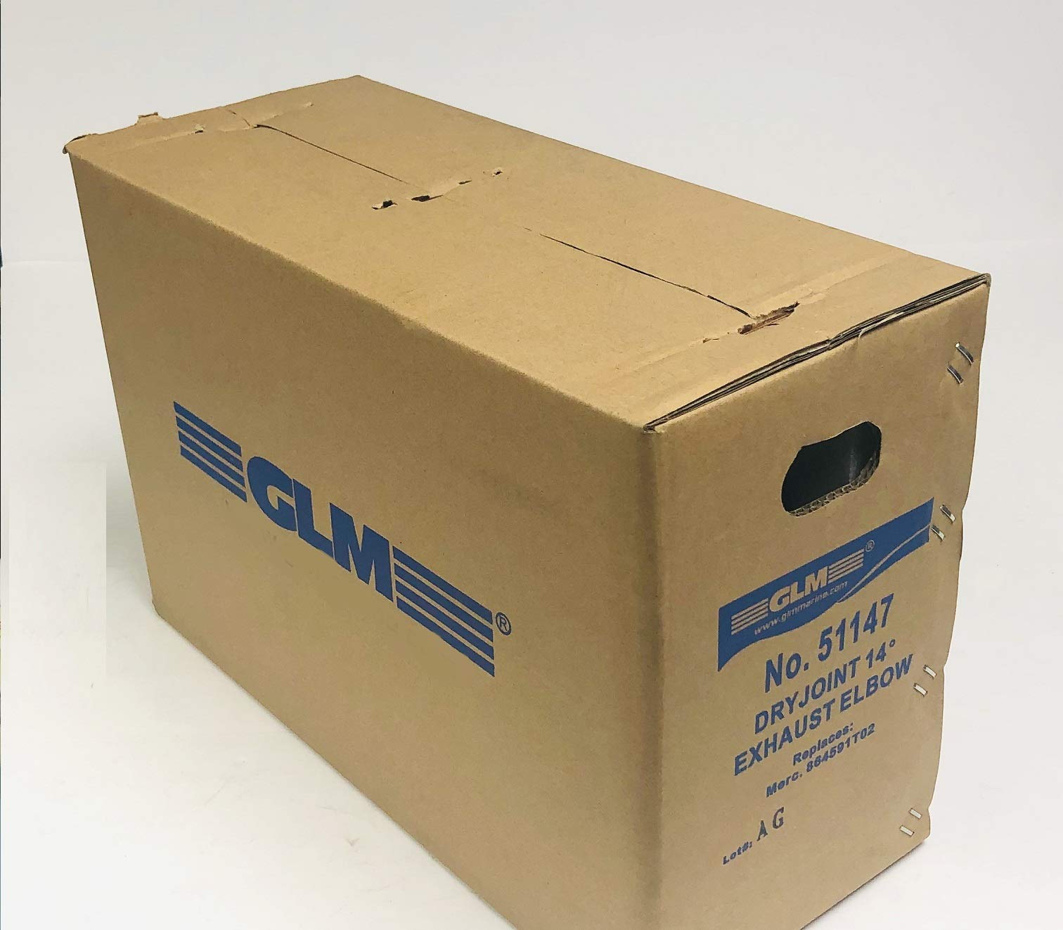 Amazon.com: Pair of GLM Marine Dry Joint 14 Degree Riser Elbows 
