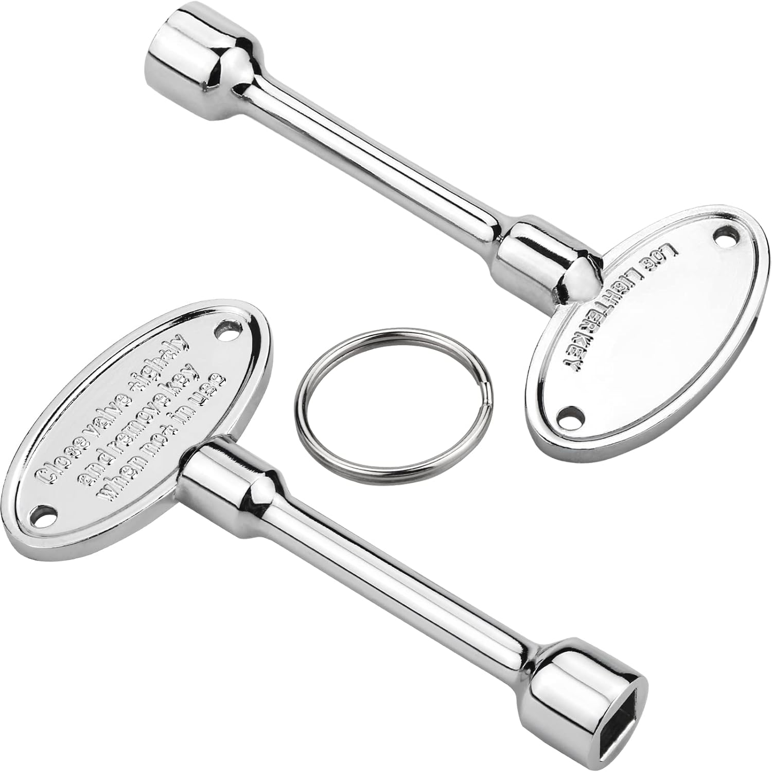 Gas Fireplace Keys, 3" Universal Fireplace Keys Fits 1/4