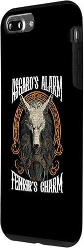 Vista 23 de iPhone SE (2020) / 7 / 8 Fenrir Wolf Viking Scandinavian Pride Norsemen Odins Wolf Case