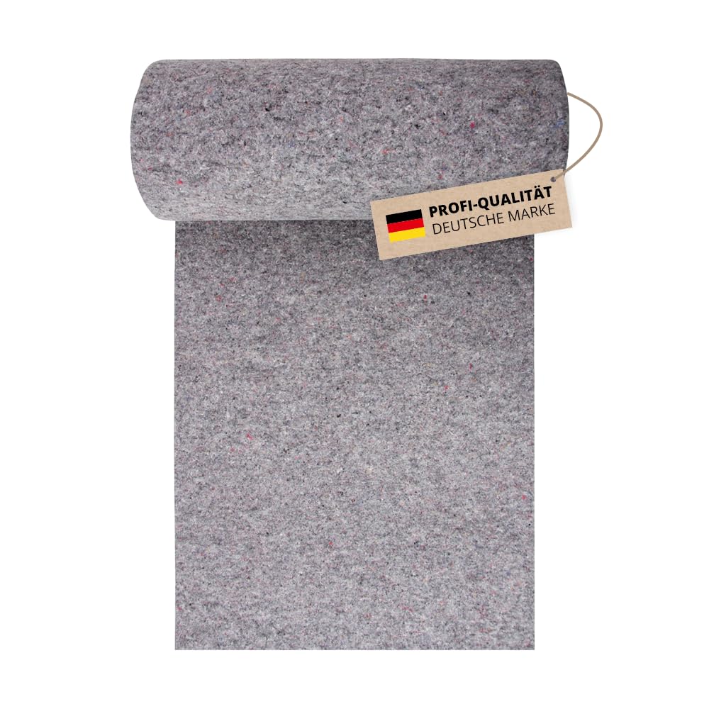 Alfa Teichvlies 300 g/m² Schutzvlies 1 m x 50 m – Schutzvlies (50 m²) | Profi-Qualität – Zum Schutz von Teichfolien gegen Beschädigungen - Unterlage für Pools – 100% Recyclingmaterial