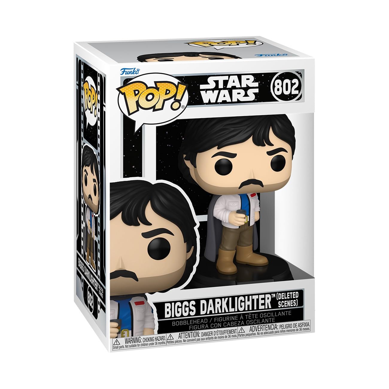 Funko Pop! Star Wars: Star Wars Deleted Scenes, Biggs Darklighter, Collectable Vinyl Figure, Gift Idea, Official Merchandise