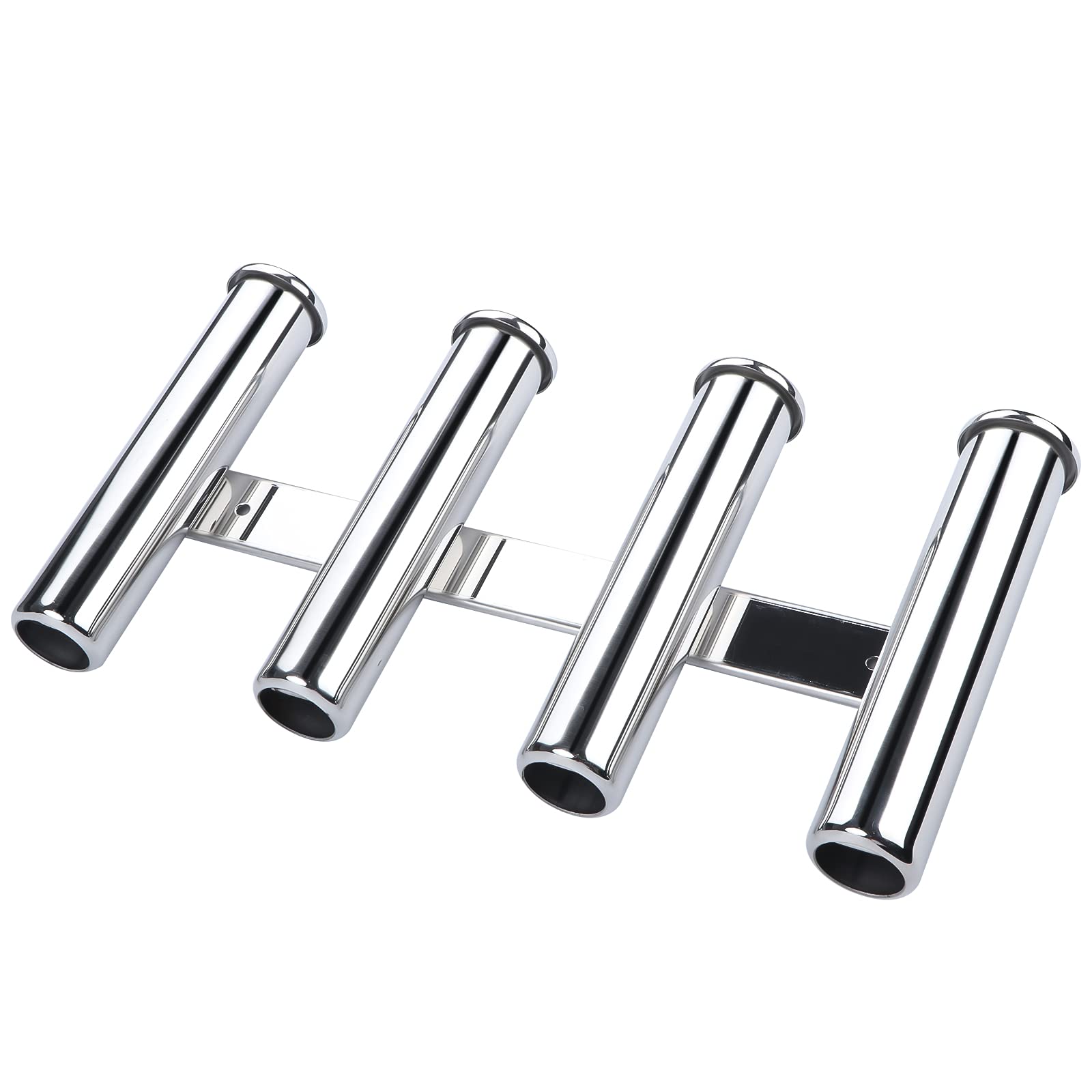 CIOPLJHKL Boat Accessories Wall-Mounted Stainless Steel Fishing Rod Holder Pod Rack for Marine Camper RV For Boat Yacht Kayaks(20x10cm-)