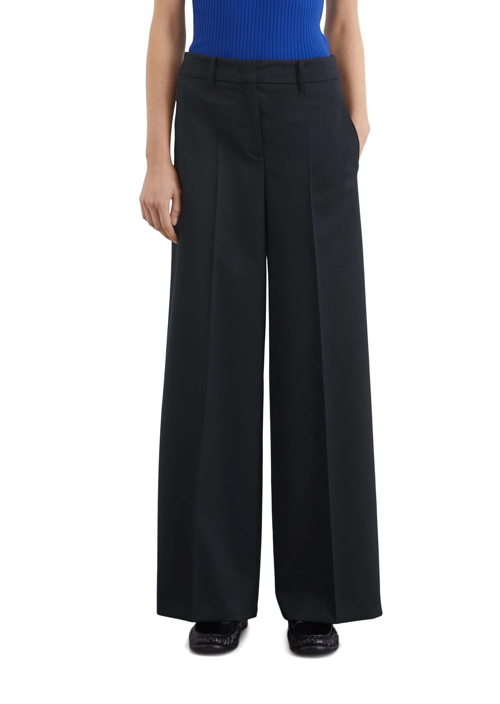 Marc OߴPolo Femmes Pantalon de Costume élégant Coupe Large