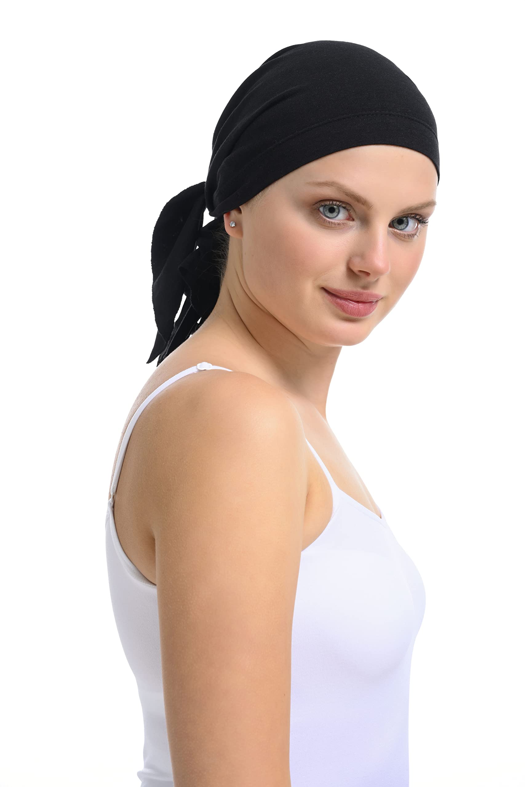 Bamboo and Cotton Unisex Bandana, Chemo Headwear, Hair Loss Bandana