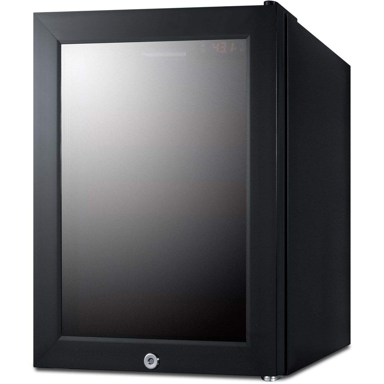 Summit Appliance LX114LRT1 0.9 cu ft Compact Fridge Black