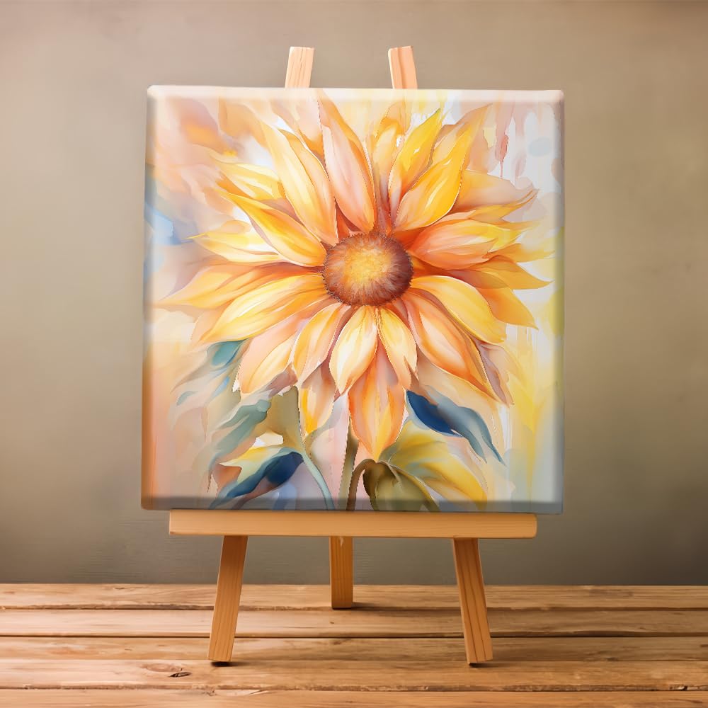 UNIQUORS Paint By Numbers Adults, Colourful Flowers Potted Diy Pre A 859570 - View #4