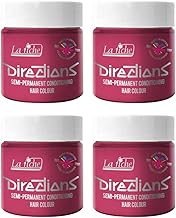 4 x La Riche Directions Semi-Permanent Hair Colour 100 ml (Flamingo Pink)