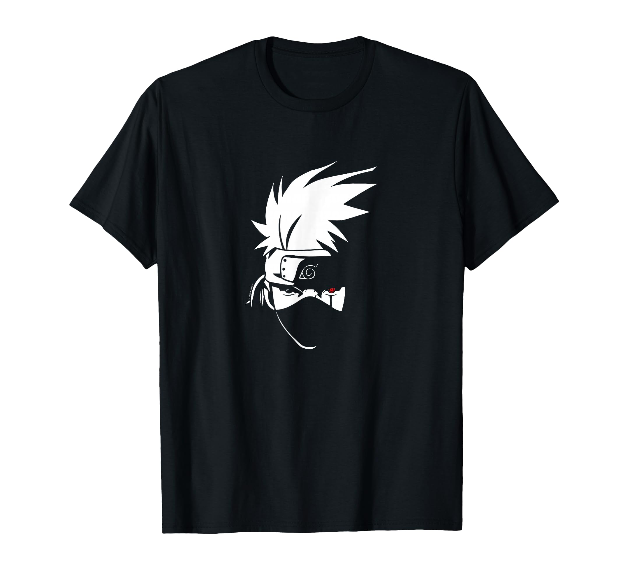 Naruto Shippuden Kakashi Head Anime T-Shirt