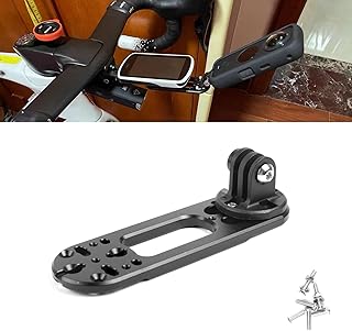 Xotic Tech Bike Computer Handlebar Extender Camera Mount for Insta360 GoPro DJI (Large Screen)