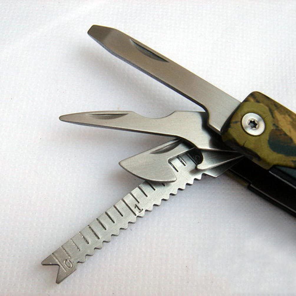 Multiutensile Pieghevole Da Campeggio: Pinza E Cacciavite In Acciaio Inox Tascabile
