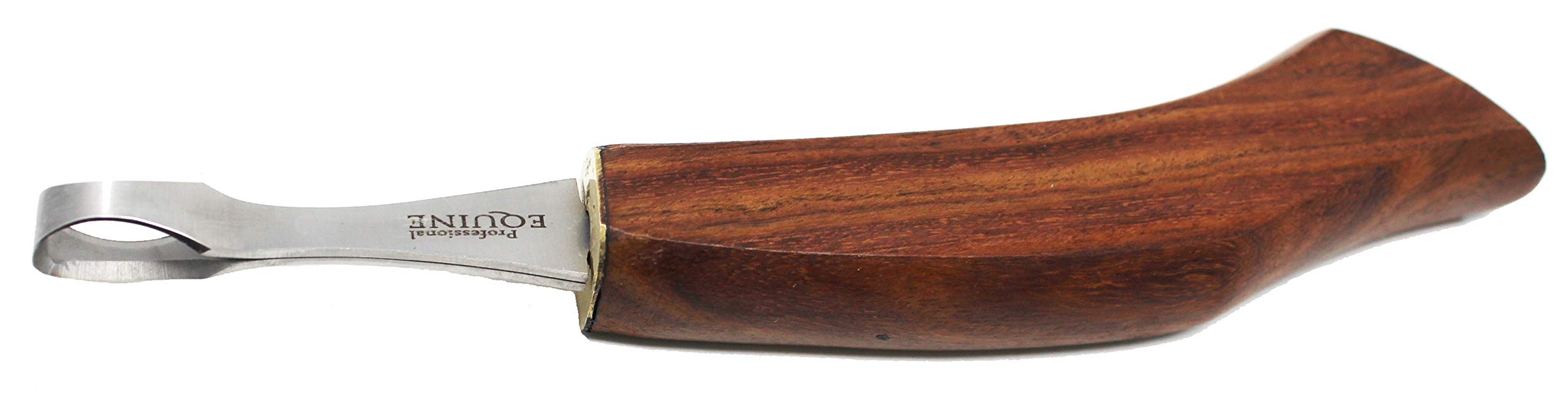 CHALLENGER Set of 2 Horse Wood Handle SS Abscess Loop Hoof Care Cleaning Farrier Tool 98454x2