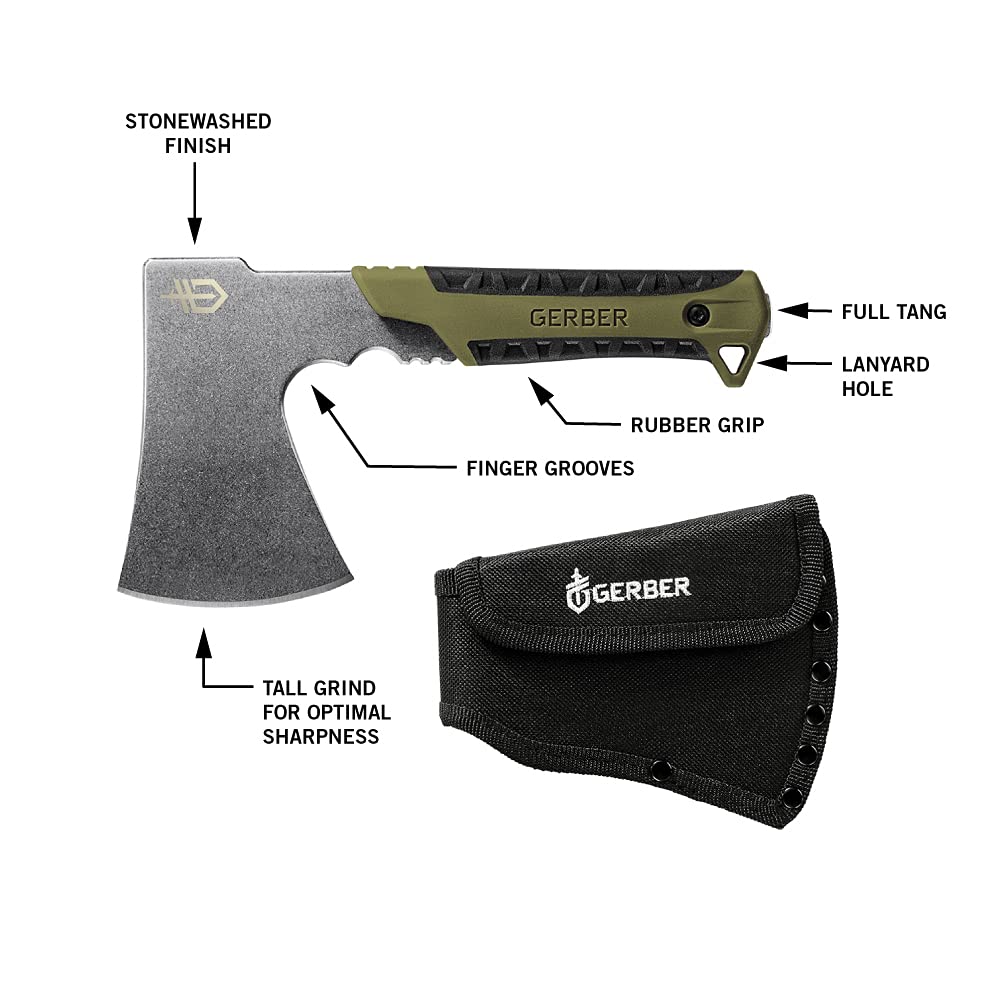 Gerber Gear 31003482N Pack Hatchet Camping Axe with S...B07DTHCCWF