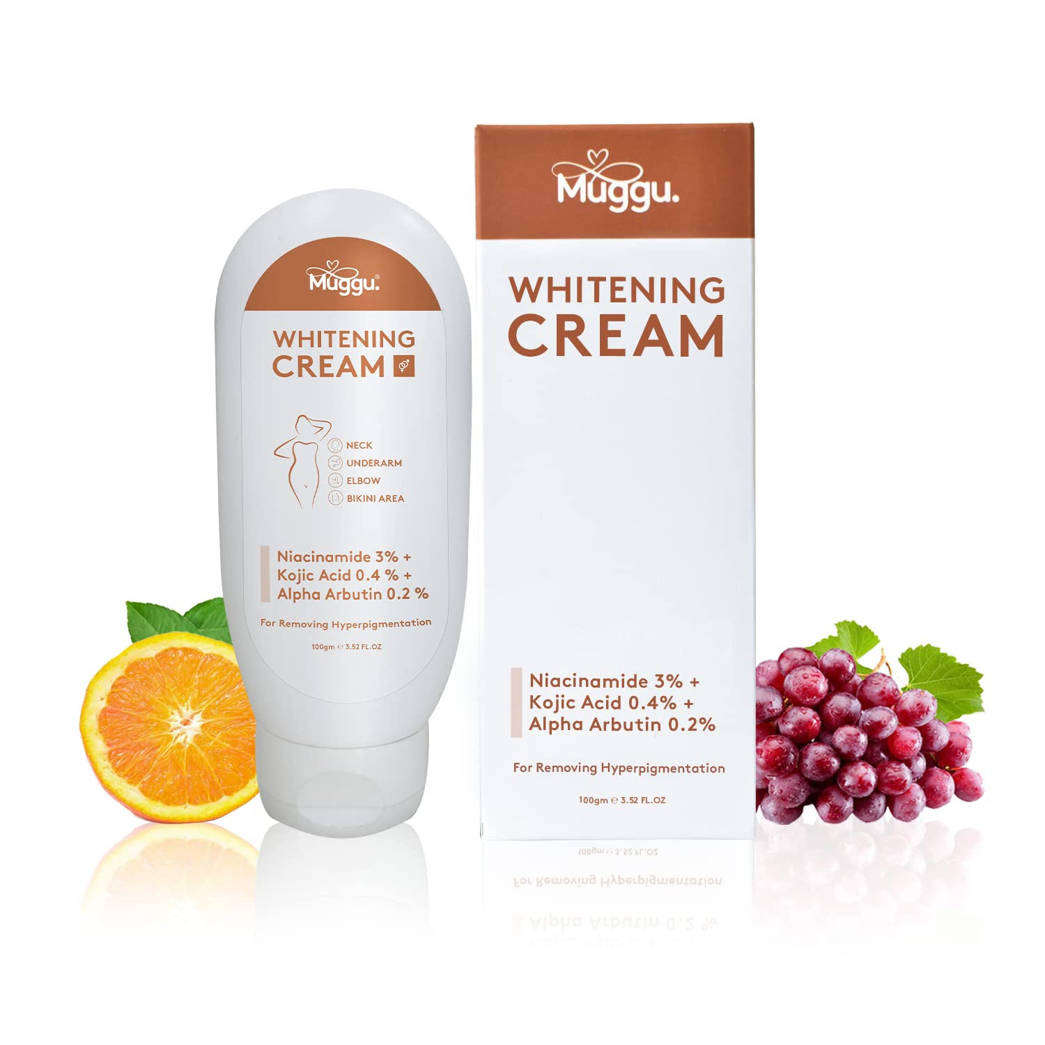 Buy Muggu Whitening Cream for Acanthosis Nigricans, Helps with