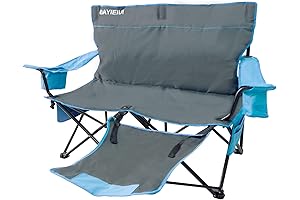 Double Camping Loveseat Folding Chair