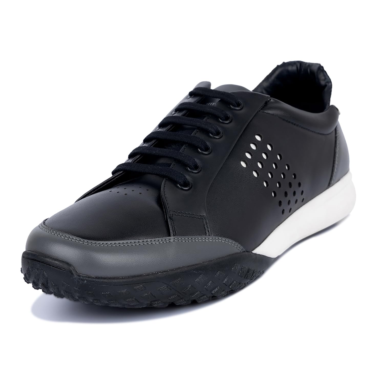 LOUIS STITCH Play Mens Egyptian Black Fashion Sneakers for Men All Day Comfortable Wear (SNK-SFP) (Size- 10 UK) (B0CR9137C9) Amazon Price History, Amazon Price Tracker