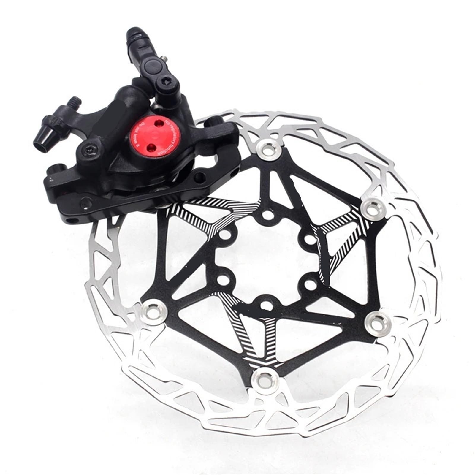 Genérico Pinzas De Disco Hidráulicas MTB, Frenos Hidráulicos De Rotor Delanteros Y Traseros G3 De 160/180mm For Bicicleta