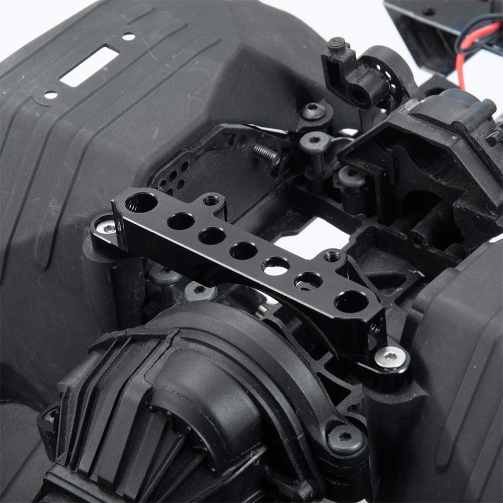 RCLions Soporte de aluminio delantero y trasero para Axial SCX10 iii AXI03007 Upgrades 1/10th RC Crawler Car Accessories
