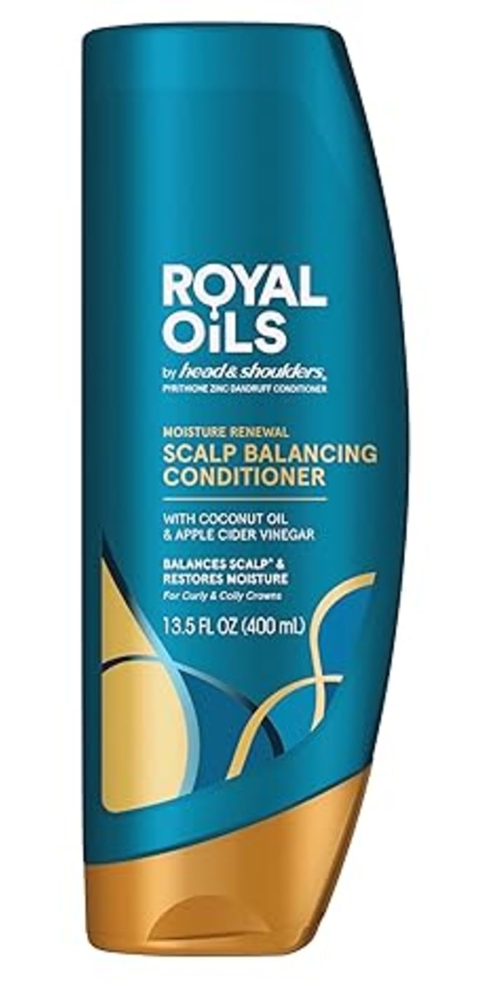 Head & Shoulders Conditioner Royal Oils Moisture 13.5 Ounce (400ml) (2 Pack)