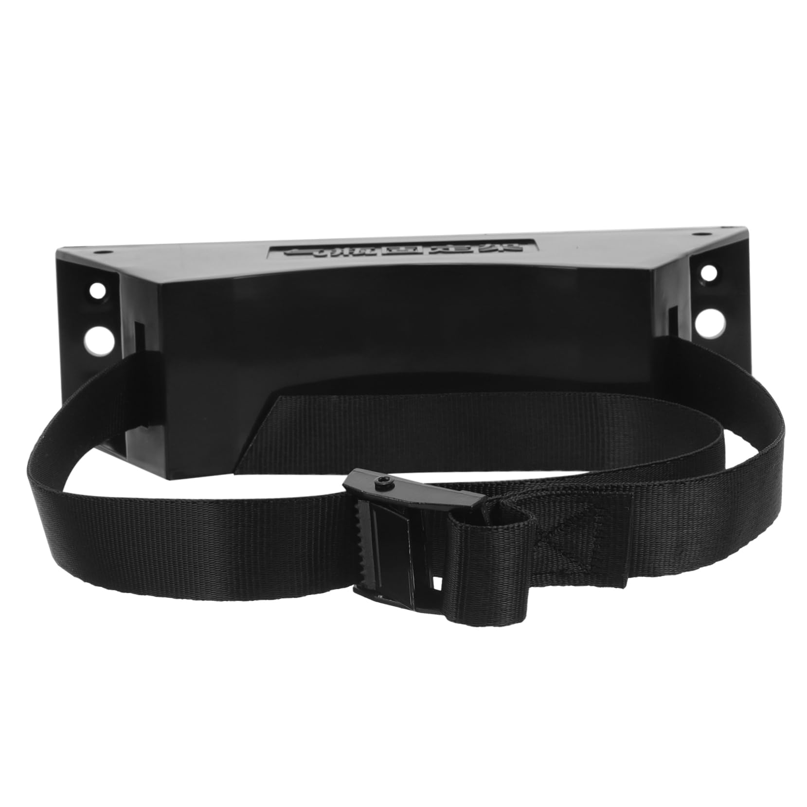 FUNOMOCYA Gas Bottle Holder Wall Gas Cylinder Bracket Wall Mounted Cylinder Holder Wall Mounted Cylinder Bracket Gas Cylinder Stand Propane Tank Wall Gas Cylinder Holder Black Polyester