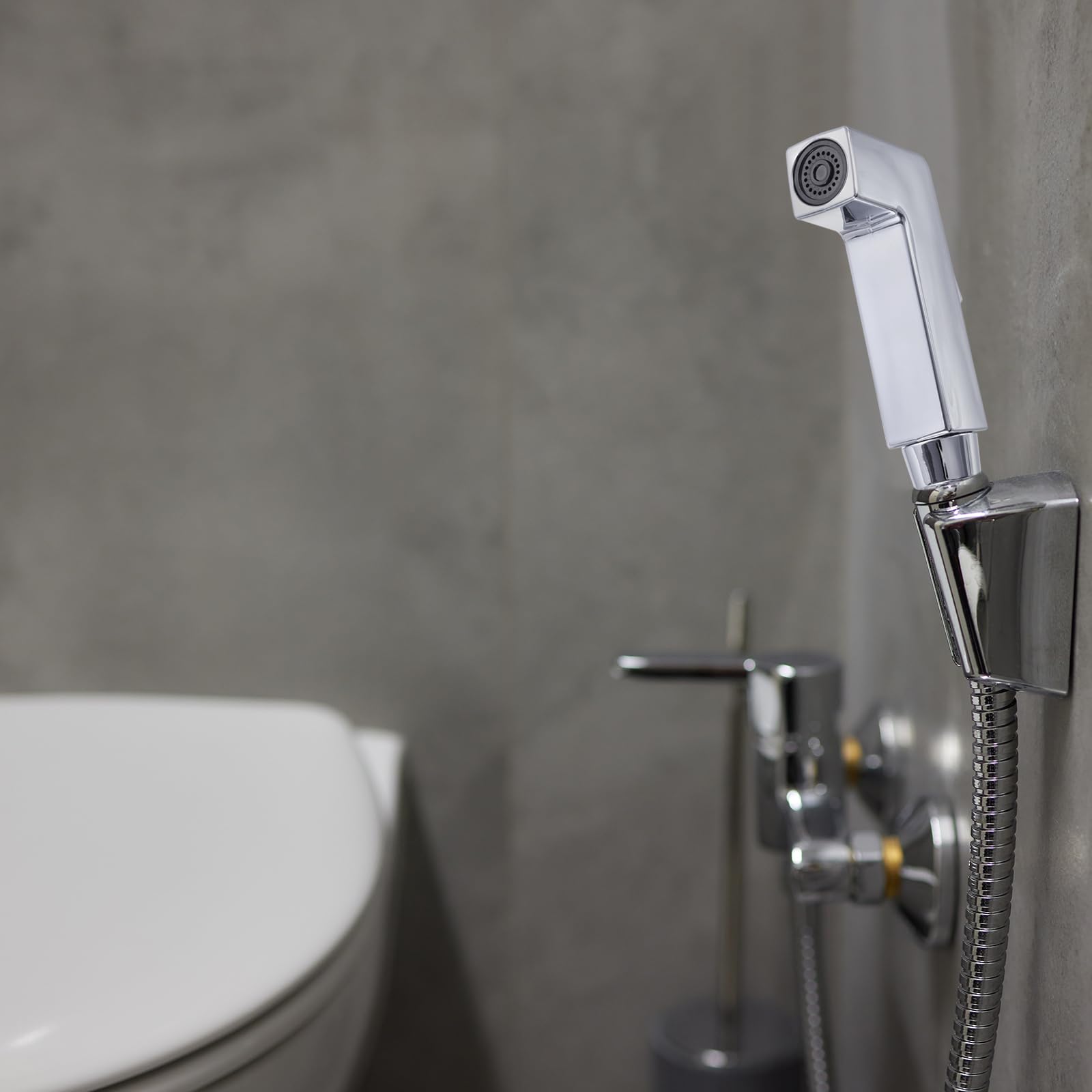 uxcell Bidet Sprayer Pressurized Handheld Bidet Sprayer for Toilet Jet Spray Bidet Attachment Bidet Toilet Sprayer Head for — view 5