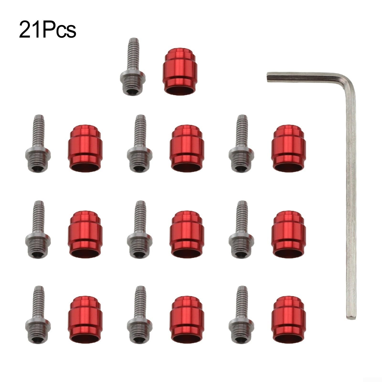 Kit Olives Et Inserts Frein Vélo Keenso - Compatible SRAM AVID - Alliage Aluminium + Acier Inoxydable