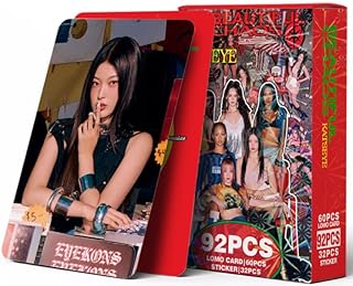 Comprar KATSEYE Photo Cards Beautifulchaos Novel Album Cards Set Mini Merch Photocards Set Fans Gift Girls Fans - Juego de 92 unidades