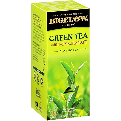 Miniatura 120 de Bigelow Tea Té verde bigelow con bolsas de té de limón con cafeína Caja de 20 contar - Paquete de 6