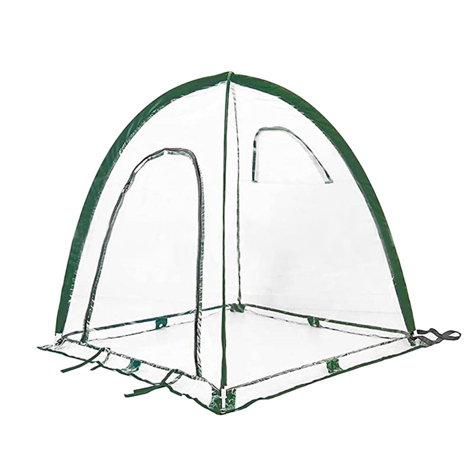 Serra portatile – Copertura, compatto per piante, tenda di protezione | trasparente, cupola di supporto per la crescita del giardino, recinzione da giardinaggio leggera | copertura durevole con