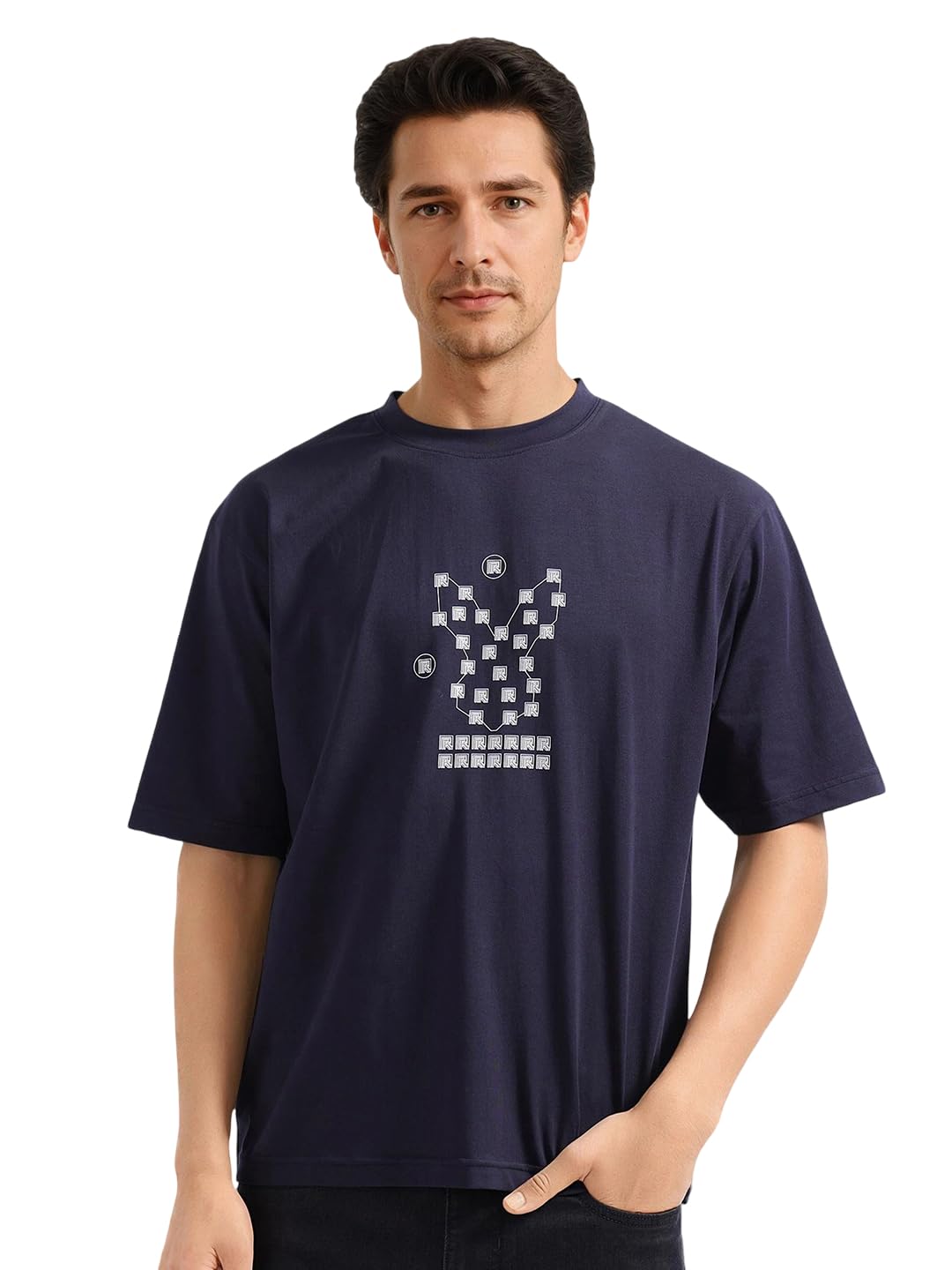 rare rabbit Regular fit Graphic Print t-Shirt-picture-52