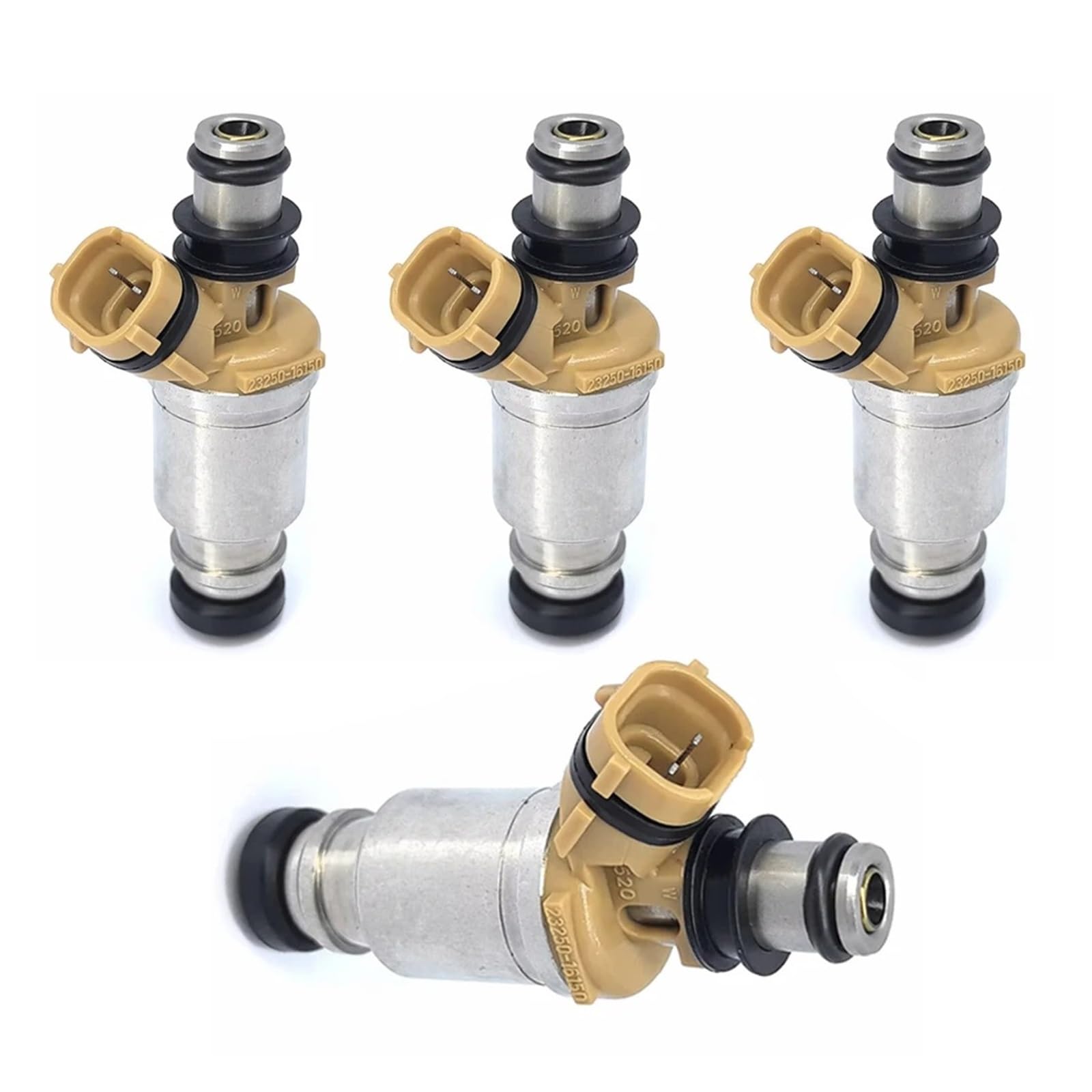 Nwirmtm One Color Injector Fuel For Toyota For Corolla Ae110 For 5Afe 4Pieces 23209-16150 23250-16150 2320916150 2325016150 2171959 Fj349 4G1288 Fuel Injector Nozzle
